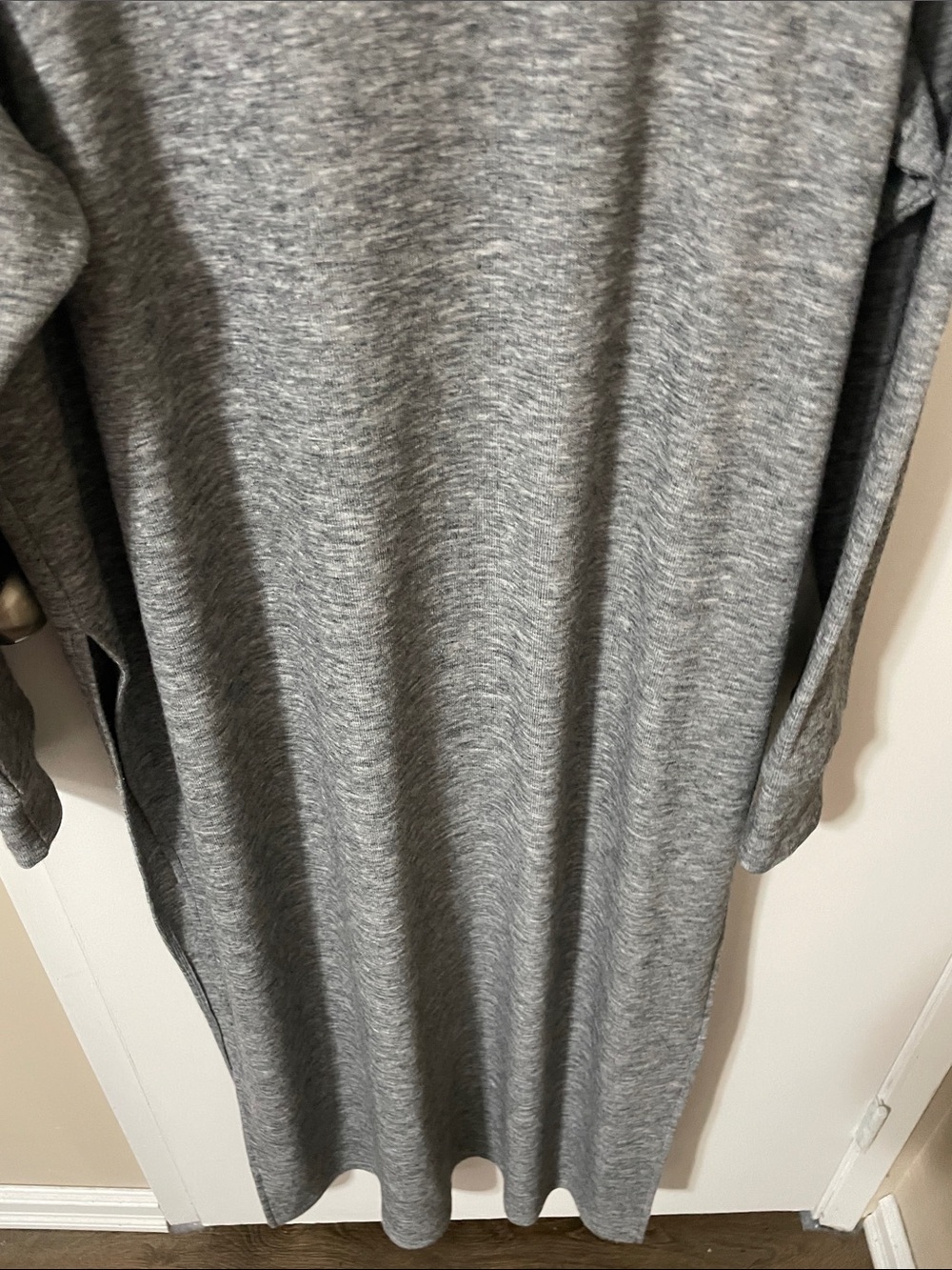 Smash + Tess Heather Grey Maxi Sweater Size 2XL - Picture 11 of 12